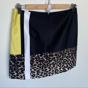 NWT Kenneth Cole The Juliet Skirt Animal Print